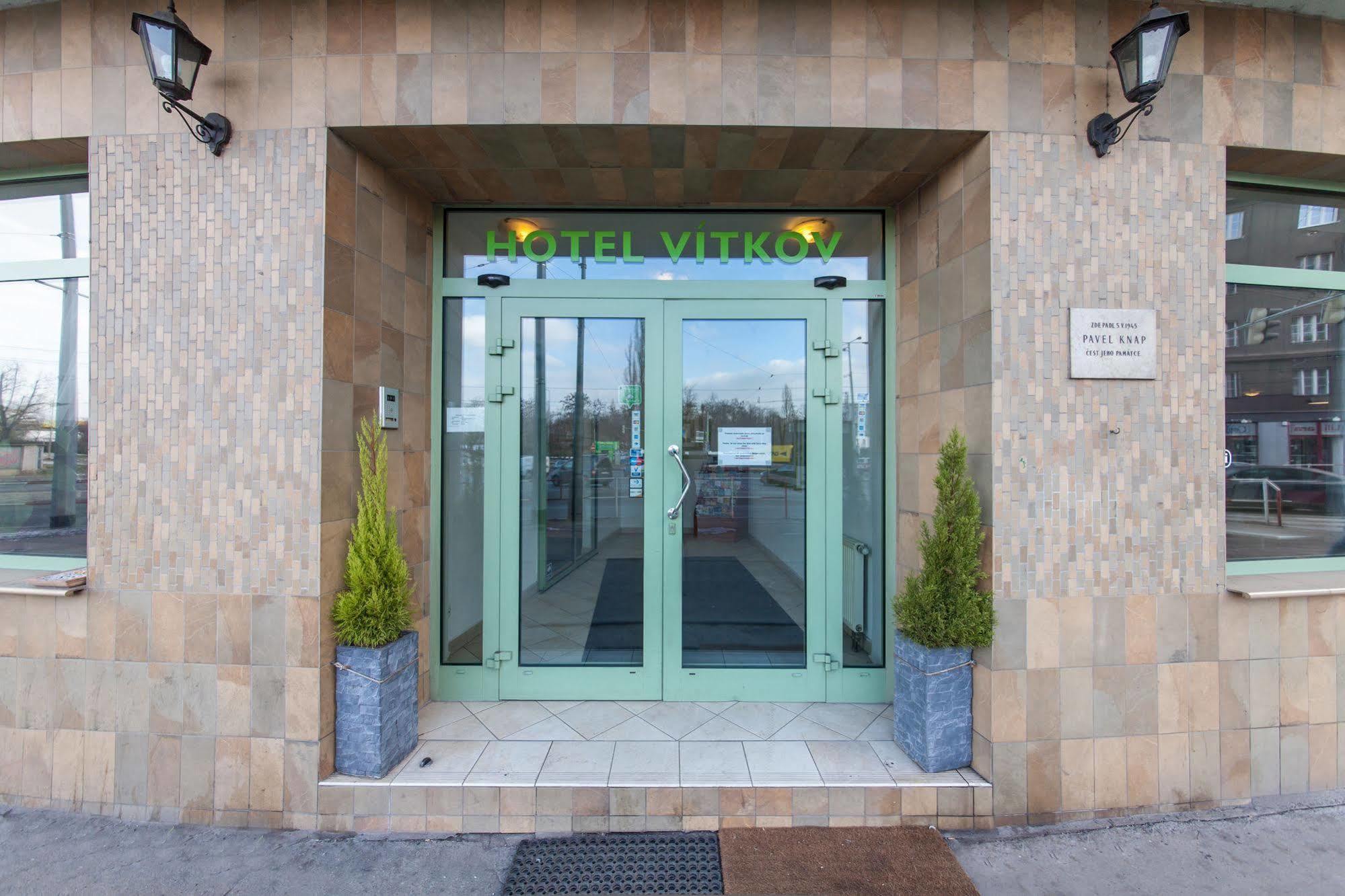 פראג Hotel Vitkov מראה חיצוני תמונה