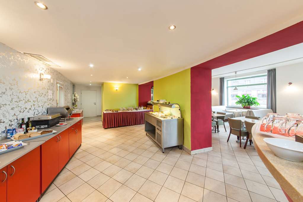פראג Hotel Vitkov מסעדה תמונה